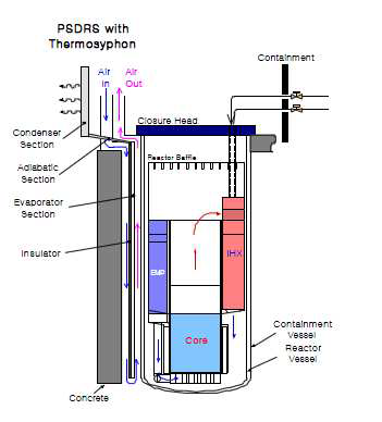 Thermosyphon을 적용한 PSDRS 개념도