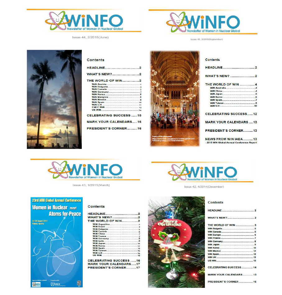 WiNFO Newsletter 표지