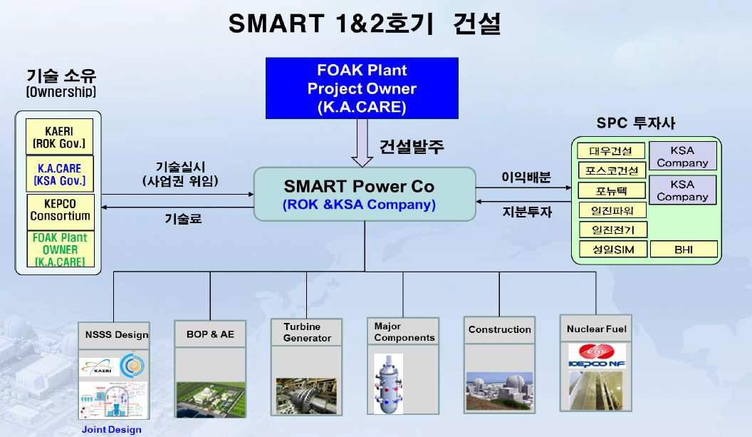 한국-사우디 SMART 파트너십 추진체계