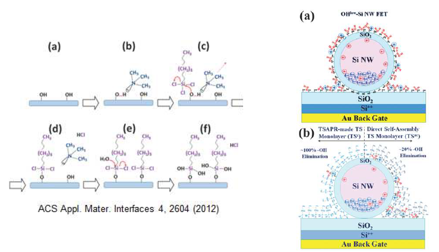 two-step amine promoted reaction (TSAPR)법의 도식도