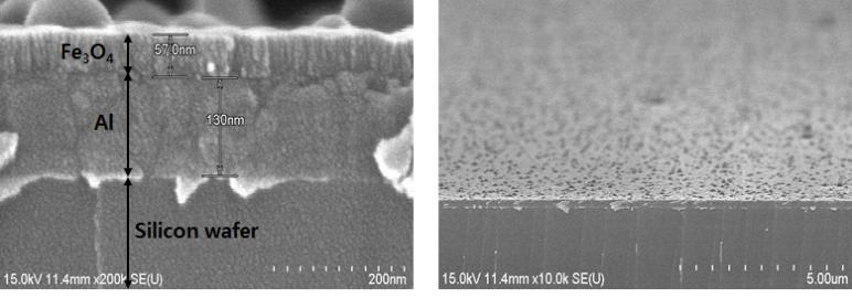 Etching results of high response rate by CF4 gas
