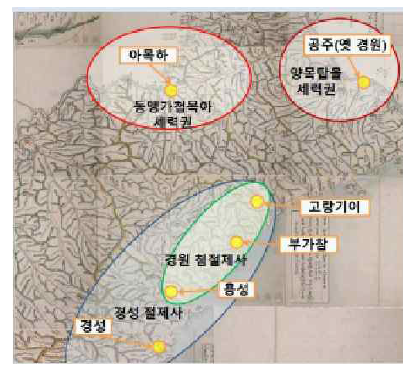 세종 5년 함길도 주변 여진족과의 대처 (주정율, 15세기 전반 함길도 군사체계의 변천 과정, 국방대학교 석사학위 청구논문, 2014)