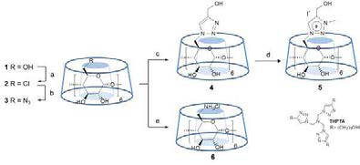 양이온 싸이클로덱스트린 유도체 합성.