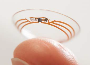 구글의 smart contact lens
