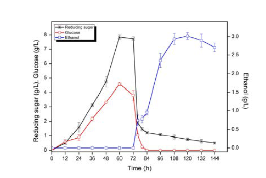 Ethanol production from cellulose by co-culture of T. reesei and C. molischiana