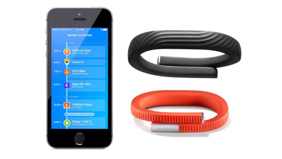 Jawbone UP 과 Android App.