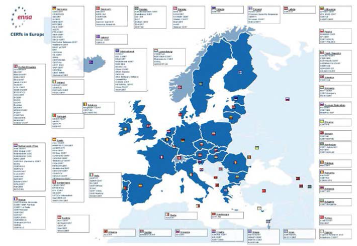EU국가의 CERT 구축 현황