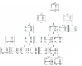 The result of decision-tree