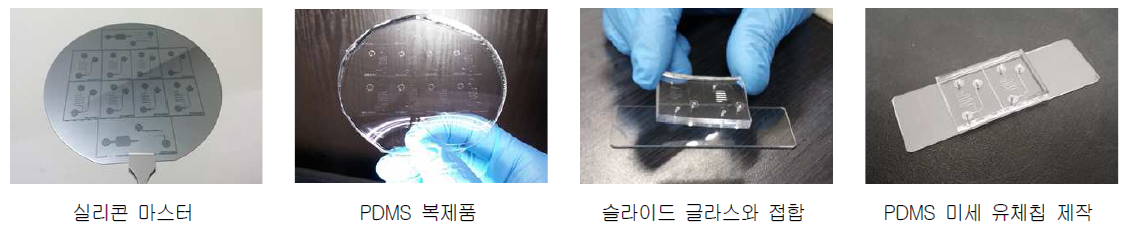 PDMS 미세 유체 칩 제작 방법