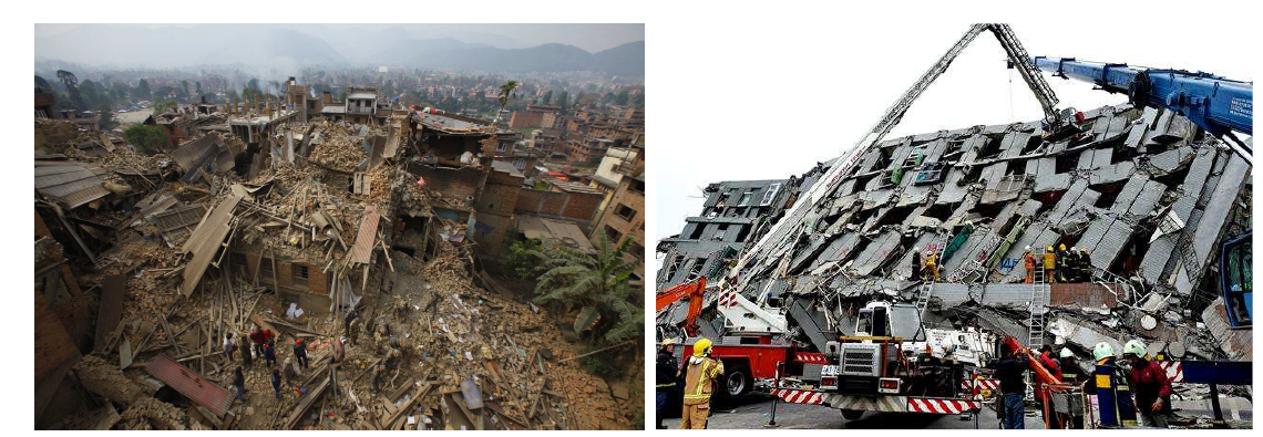 네팔 및 대만의 지진피해 사례