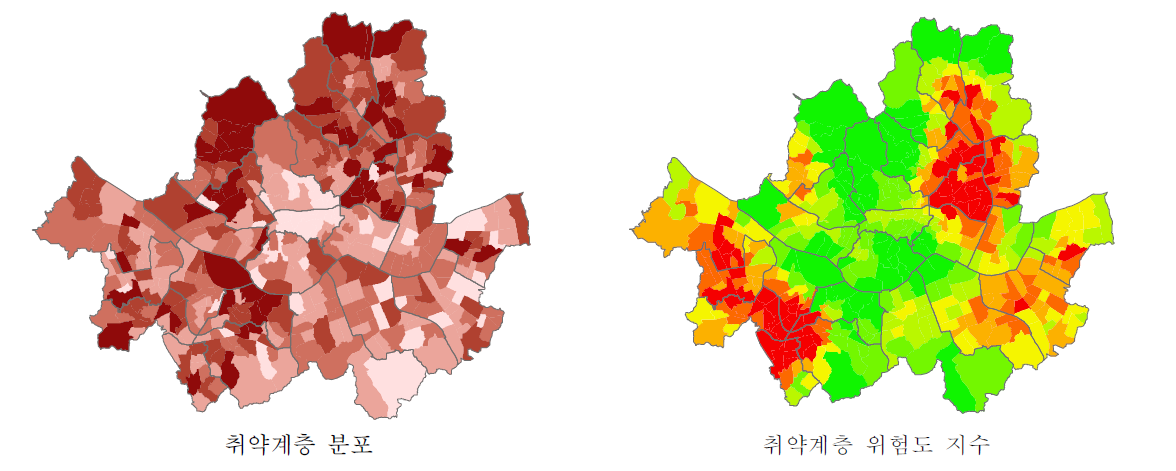 취약계층 위험도