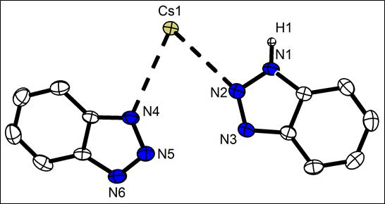 Single-Crystal Structure of Cs[BTd]