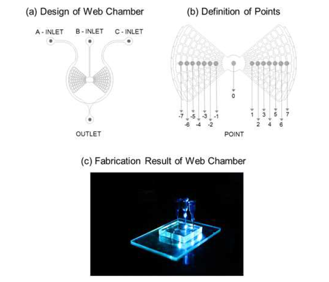 살모넬라/박테리오봇의 제어를 위한 유동이 없는 Web microfluidic chamber 및 microchannel 의 개발