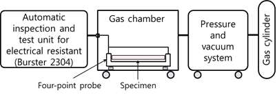 Schematic diagram of the experimental set-up