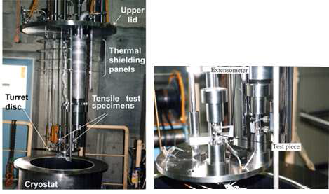 Turret disk type multi-specimen grip used at NSSMC