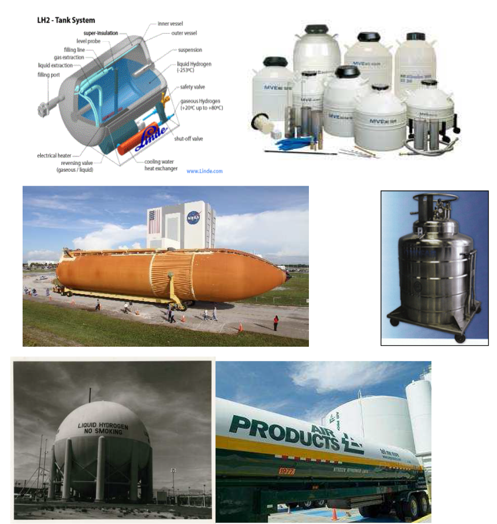 액체수소 저장탱크의 종류