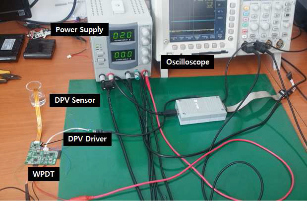 working electrode 출력 파형