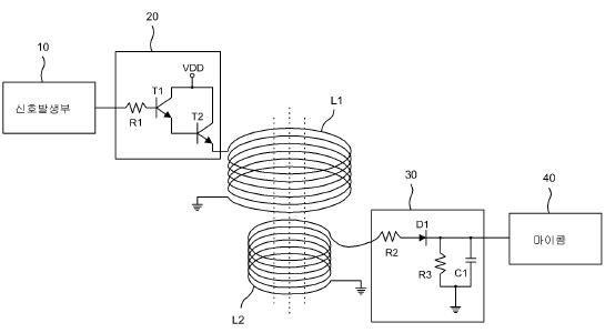 코일을 이용한 무선전력 회로