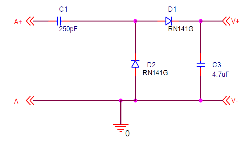 RF-DC 변환 정류회로