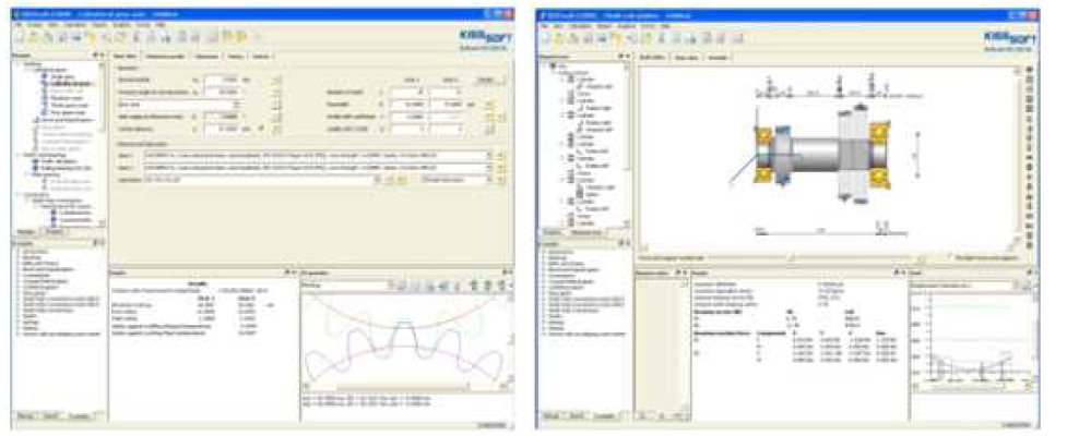 KISS Software를 이용한 기어(축)/베어링 설계