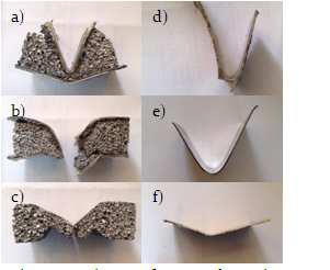 Specimens of impact test.