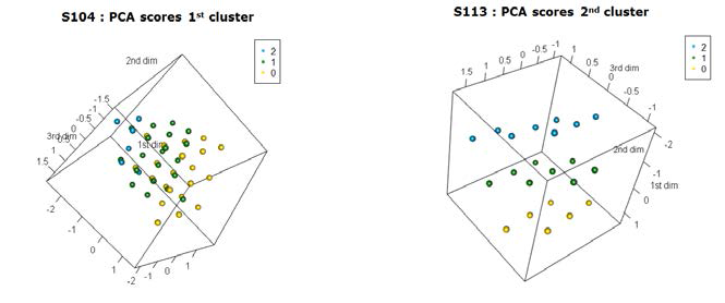 Topo graph for PCA and principal SNP