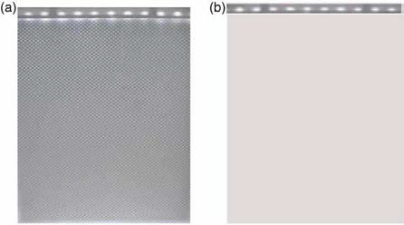 (a) V-cut OP and (b) flat-plate OP