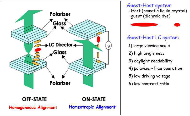 Gh-LCD의 구동원리