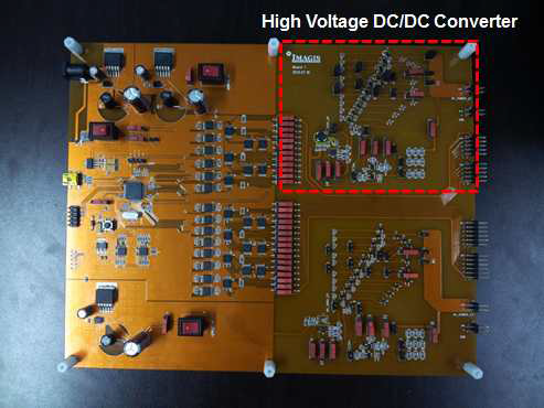 High Voltage DC-DC Converter Board