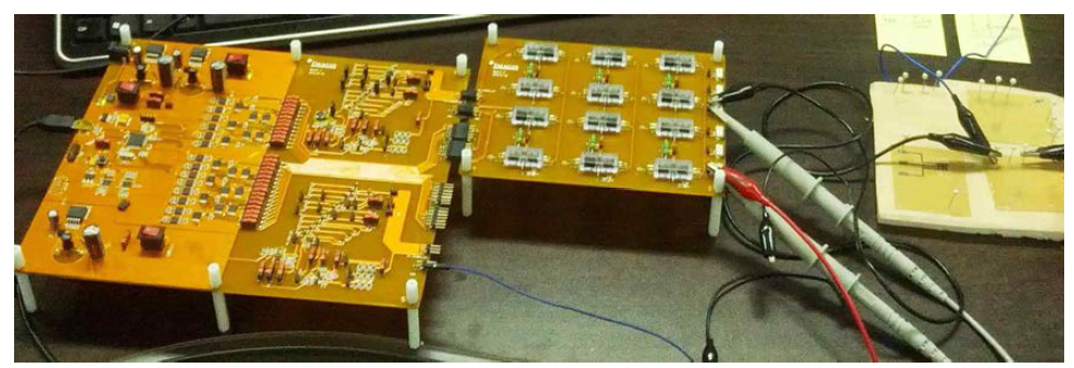 High Voltage Test Board 와 Actuator 연결 Test 환경