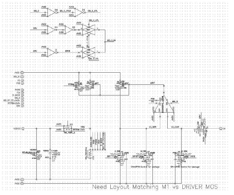 High Voltage DC-DC Converter IC Transformer Current Sensing Circuit