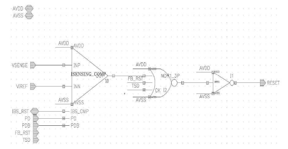 High Voltage DC-DC Converter IC RESET Circuit