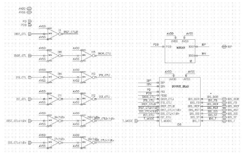 High Voltage DC-DC Converter IC Bias Circuit