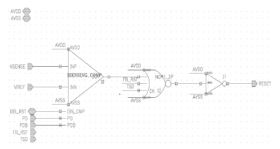 High Voltage DC-DC Converter IC RESET Circuit