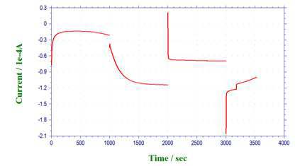 Nanoporous 백금 도금 커브