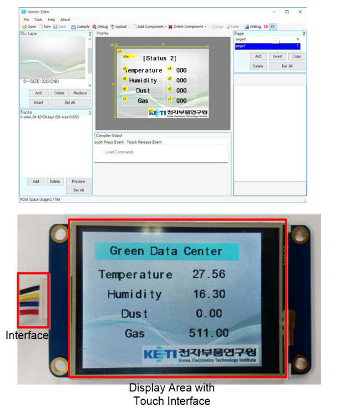 IoT 단말장치 모니터링 인터페이스