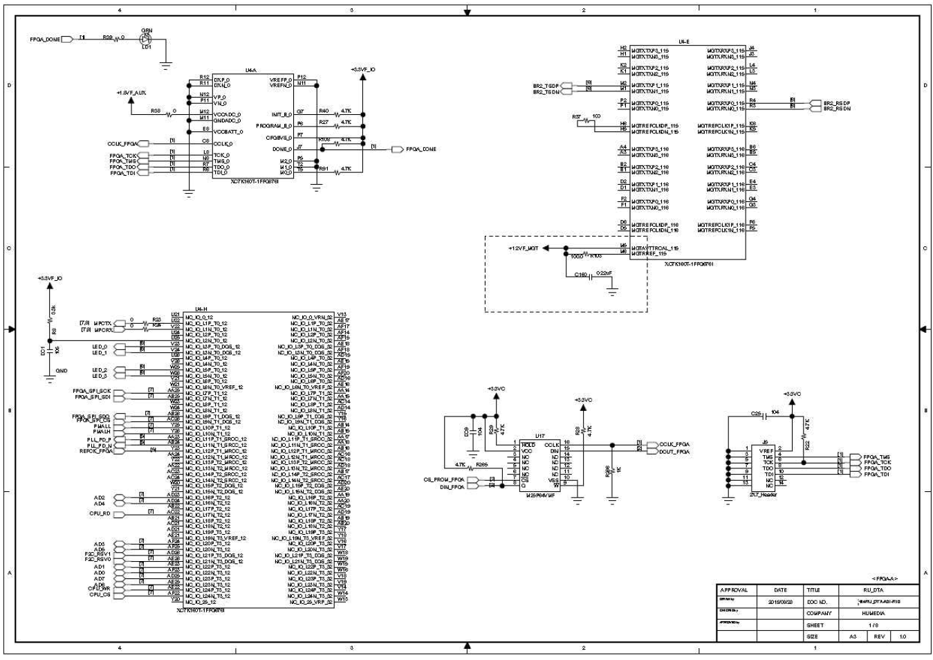 FPGA JTAG configuration 및 I/O