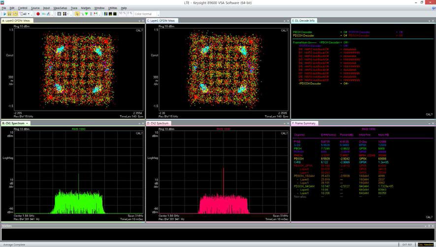 LTE 2×2 MIMO 환경에서의 소형 기지국 출력 테스트(3차년도 impedance loading board, path 1, 2)