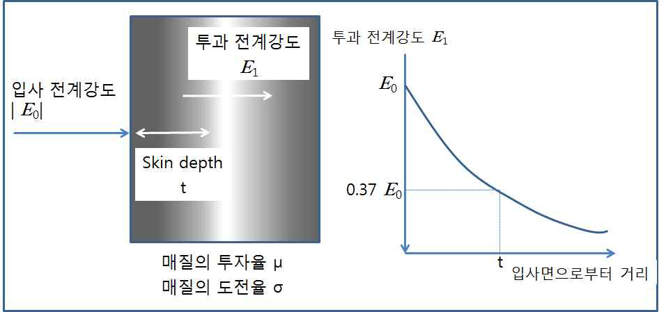 매질 내 전자파의 흡수 및 투과