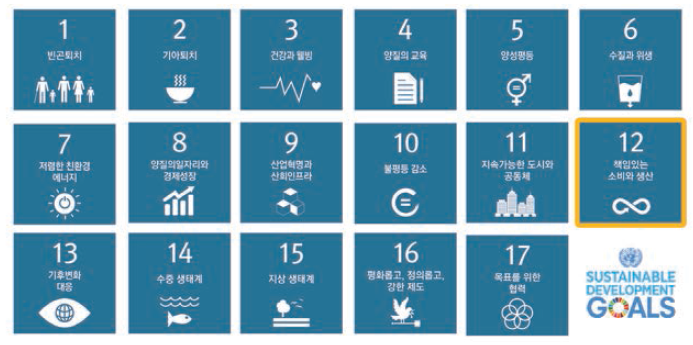 UN의 17개 지속가능발전목표