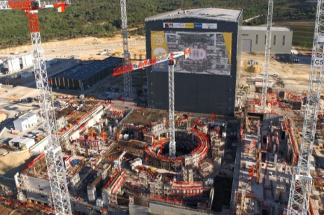 ITER 기구 토카막 건물 건설현장(2016.10.)