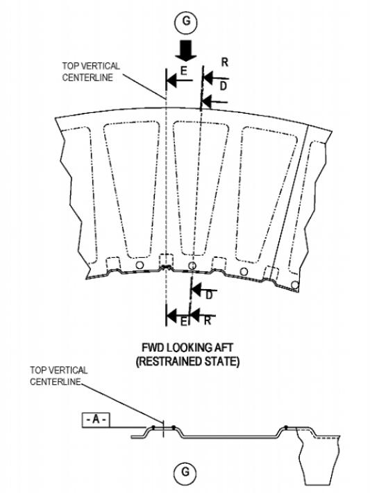 GE90-100 엔진 Turbine Rear Frame Heat Shield 용접 수리