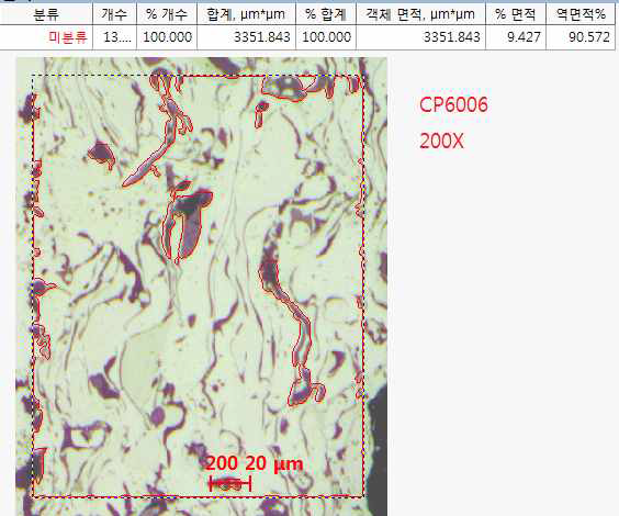 CP6006 미세조직시험-Porosity