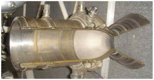 RD-8 2톤급 연소기 사진
