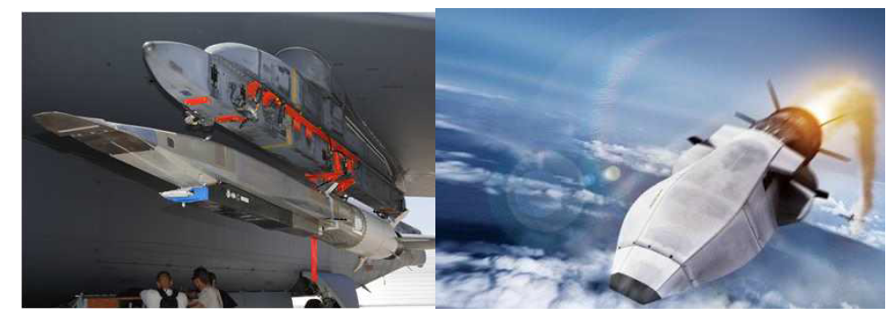 미국의 탄화수소계 연료를 사용한 Mach 6급 스크램제트 엔진 X-51A