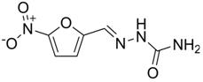 Molecular of Nitrofurazone.