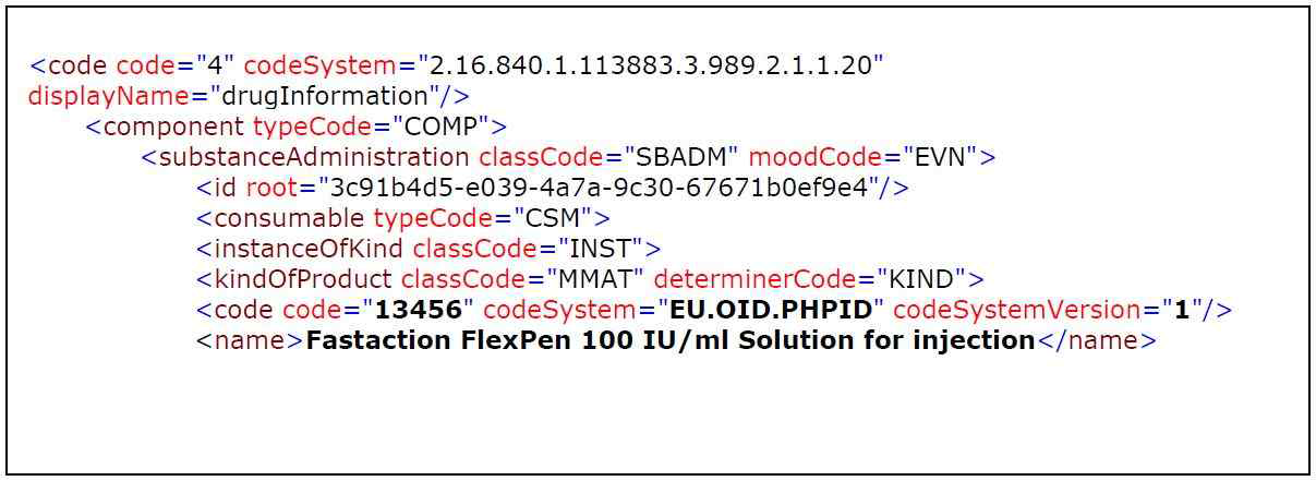 PhPID에 대한 XML Snippet