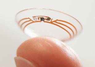 구글이 발표한 혈당 측정이 가능한 스마트 렌즈