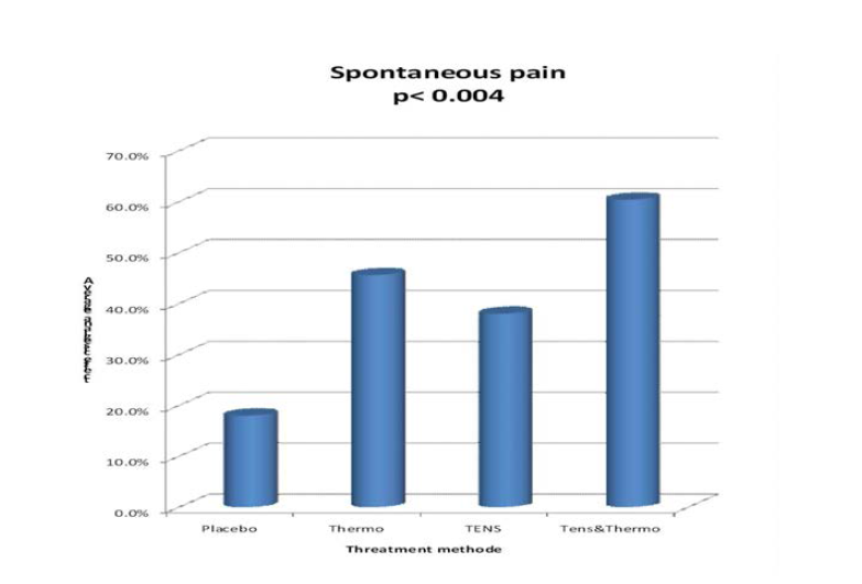 Spontaneous pain 평가 분석표