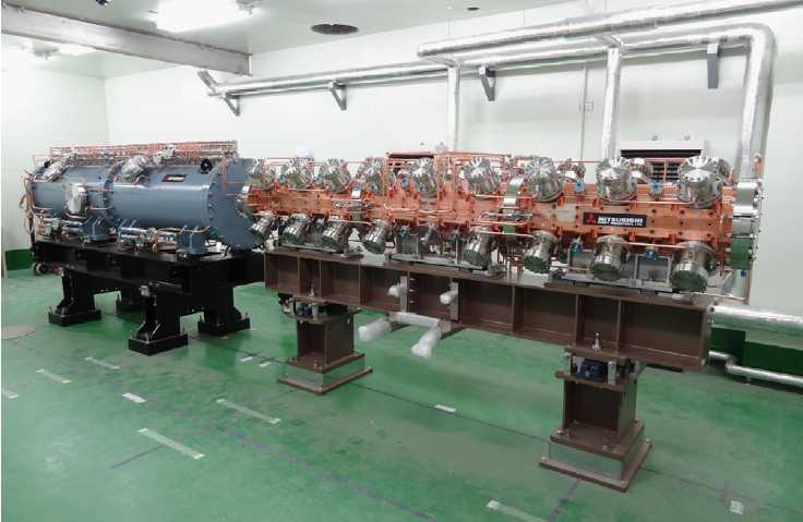 This system is proton accelerator tube of neutron generator device in Tsukuba University in Japan.